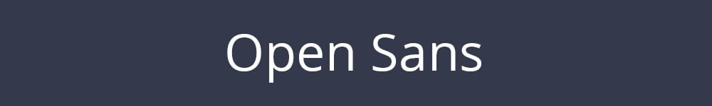 Open Sans