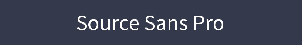 Source Sans Pro