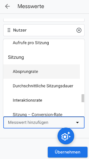 Absprungrate Google Analytics 4