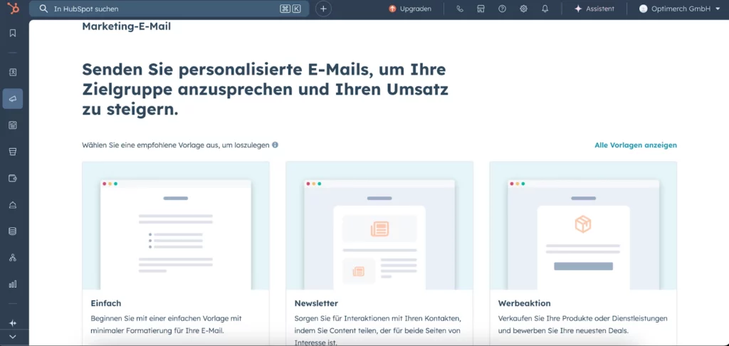 E-Mail Marketing Automation mit Hubspot