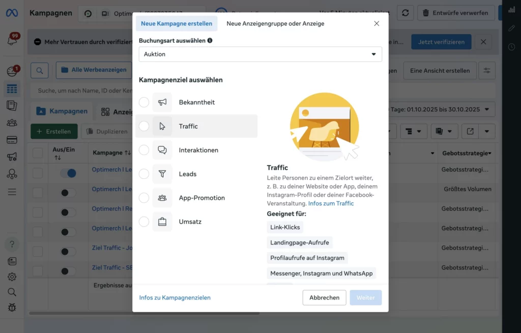 Facebook Werbung schalten
