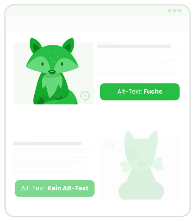 Darstellung von Alt-Text